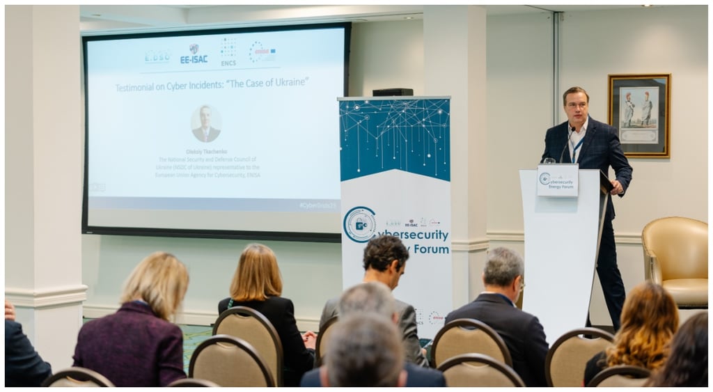 8th Cybersecurity Forum Ukraine power grid presentation