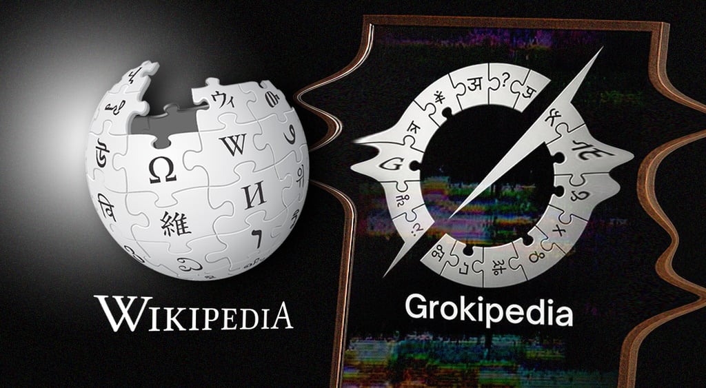 Wikipedia looking into its dark reflection, Grokipedia