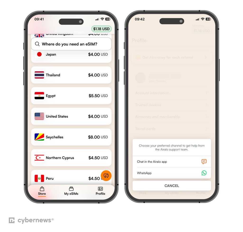 Using Airalo eSIM in Thailand