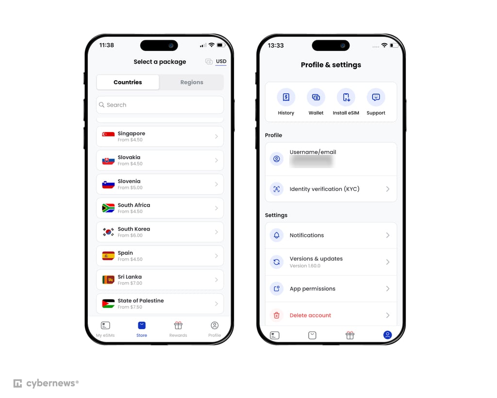 aloSIM eSIM for South Korea