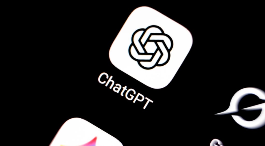 An icon of ChatGPT app