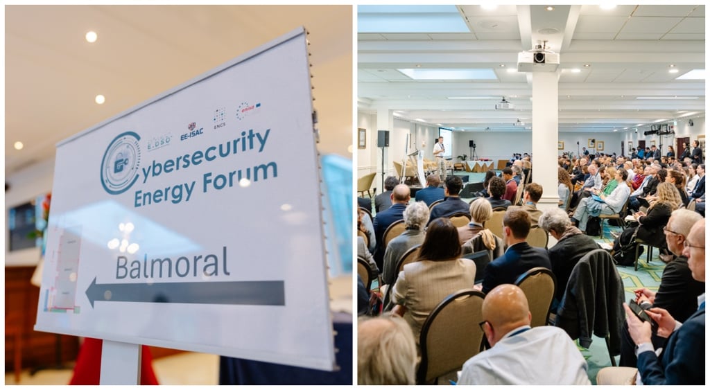 8th Cybersecurity Forum sign