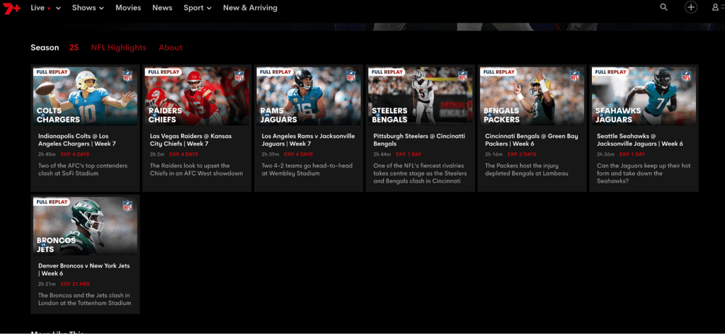 New York Giants vs Philadelphia Eagles 2