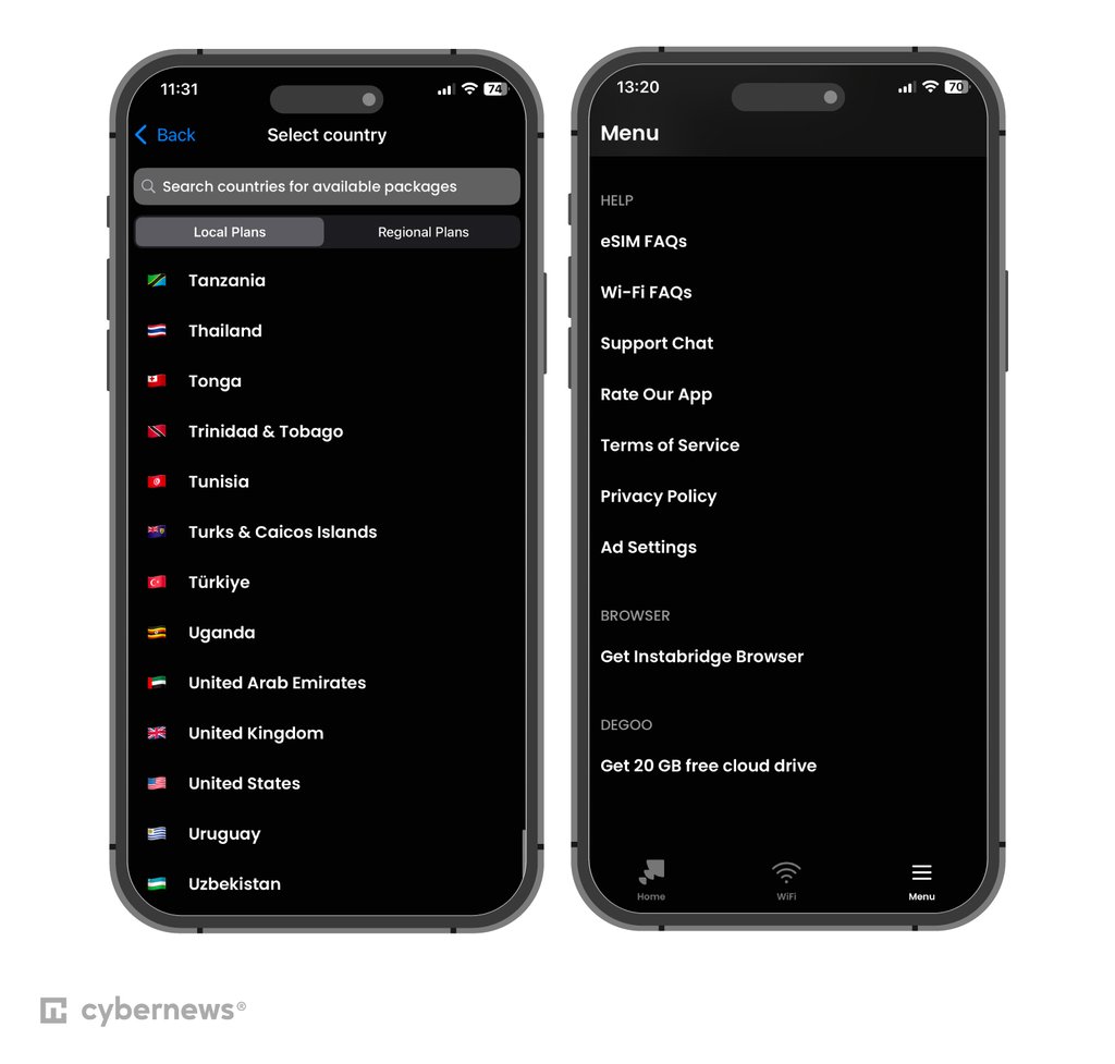 Using Instabridge eSIM in Thailand