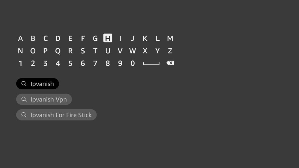 IPVanish Fire Stick step 2