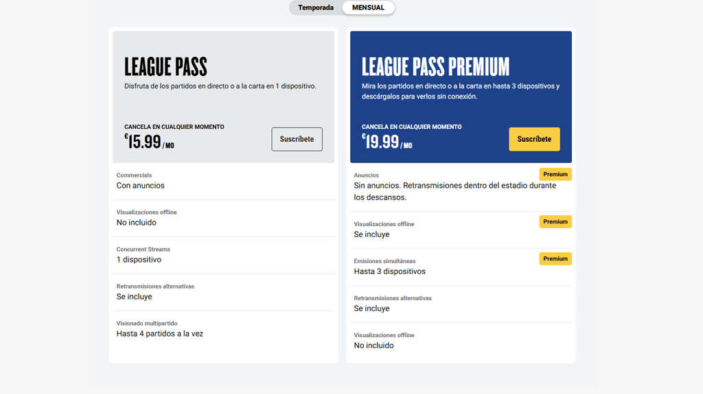 NBA league pass without VPN