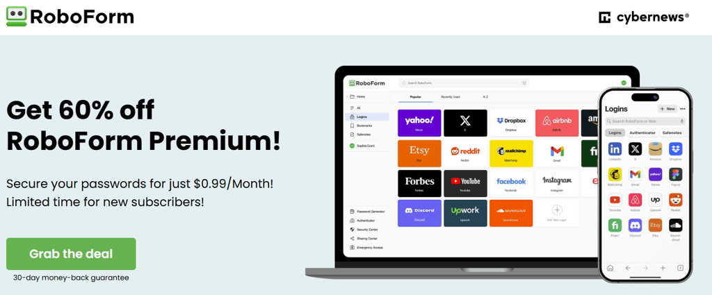 roboform website new september