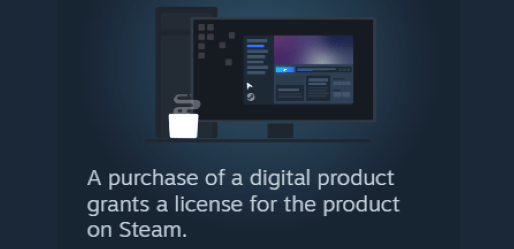 Steam warning before purchase