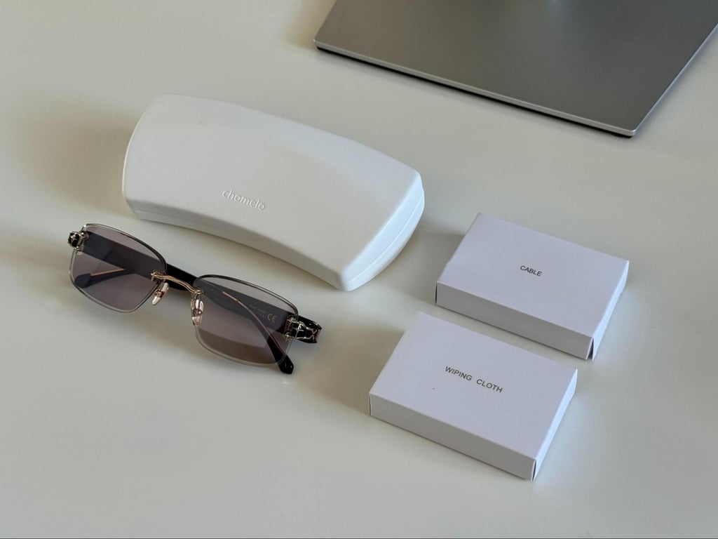 Unboxing Chamelo Aura glasses