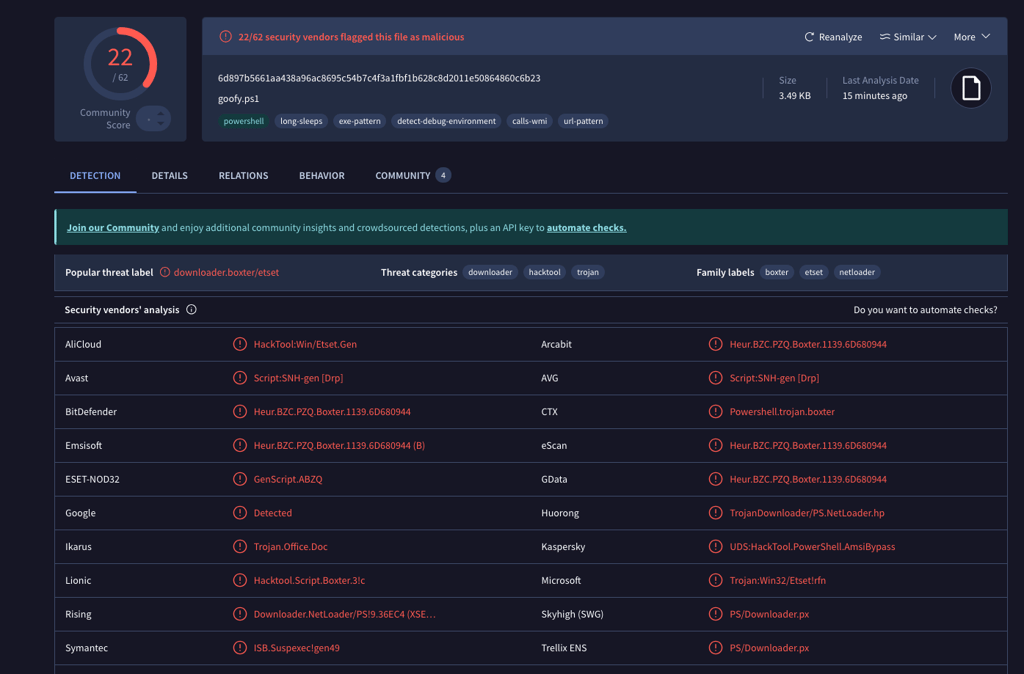 many-vendors-flag-payload-as-malicious