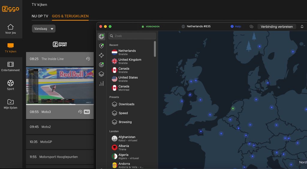 Ziggo sport free