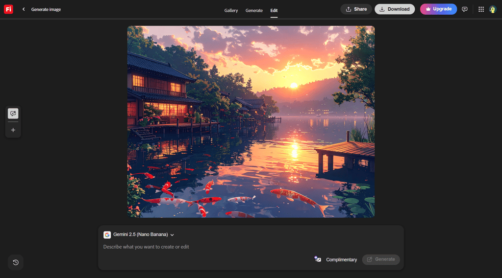 adobe firefly generated image