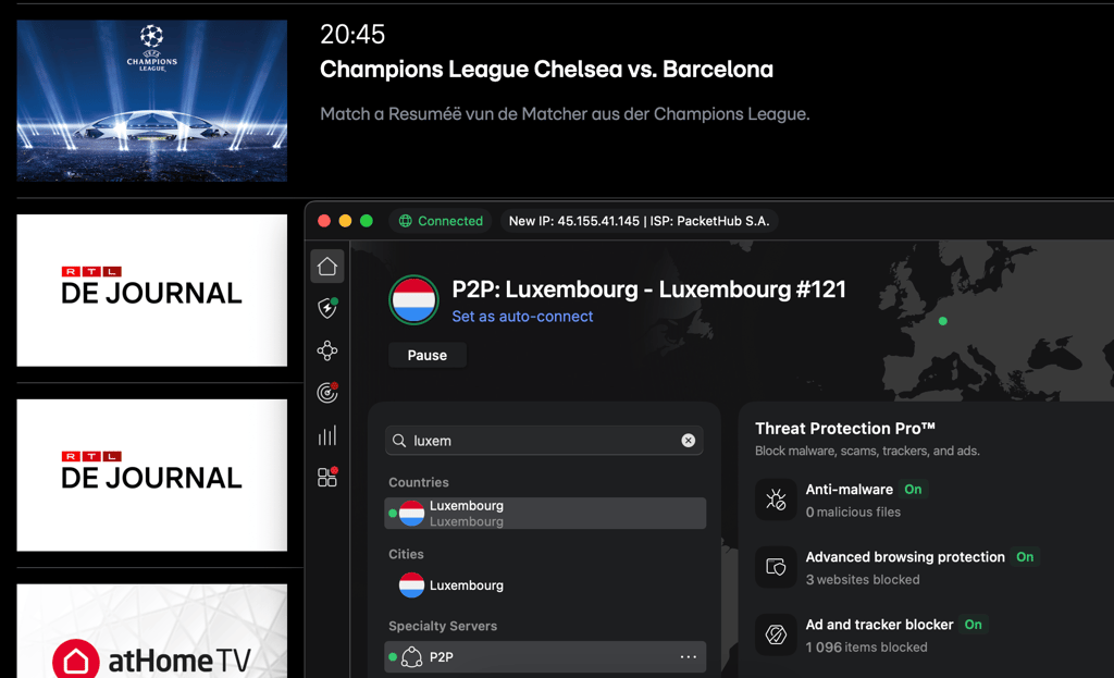 Chelsea vs Barcelona NordVPN