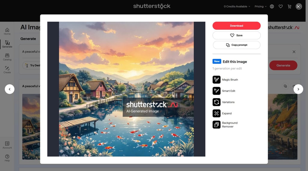 shutterstock generated image