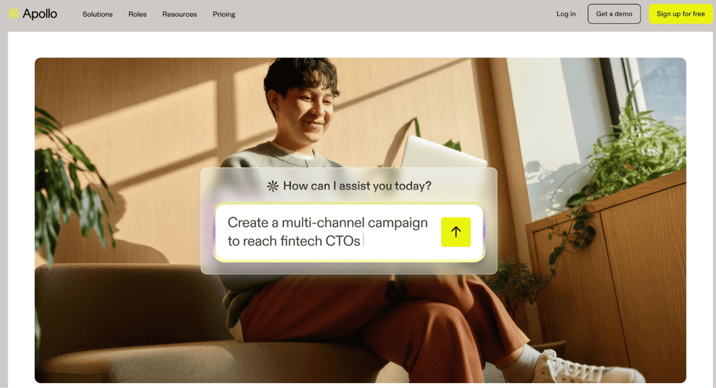 Apollo homepage