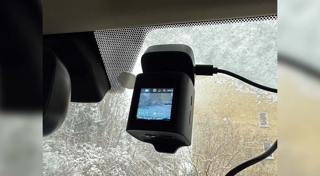 Baseus front dash camera