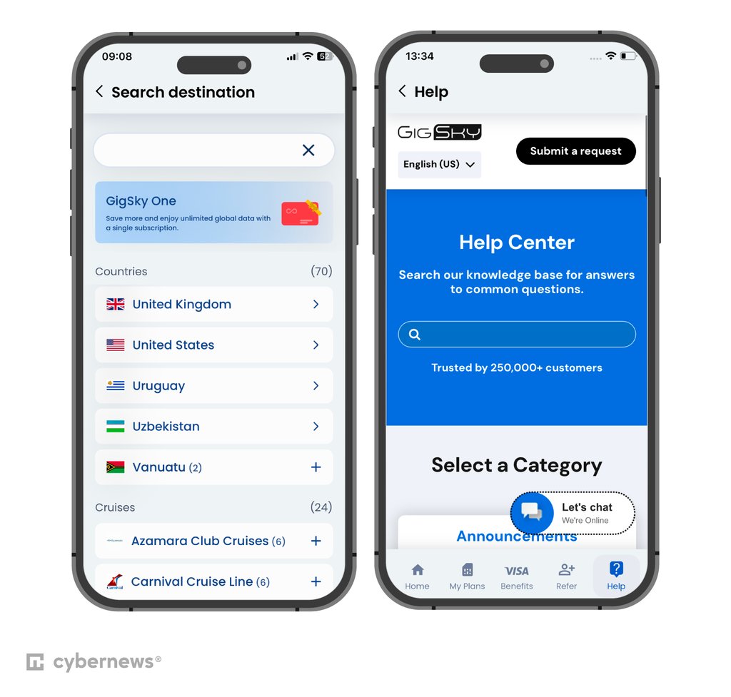 Using GigSky eSIM in New York