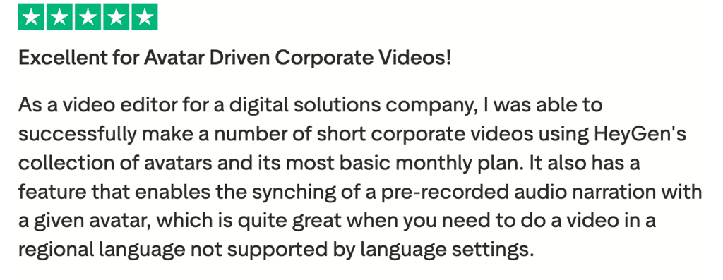 heygen-user-comment-trustpilot