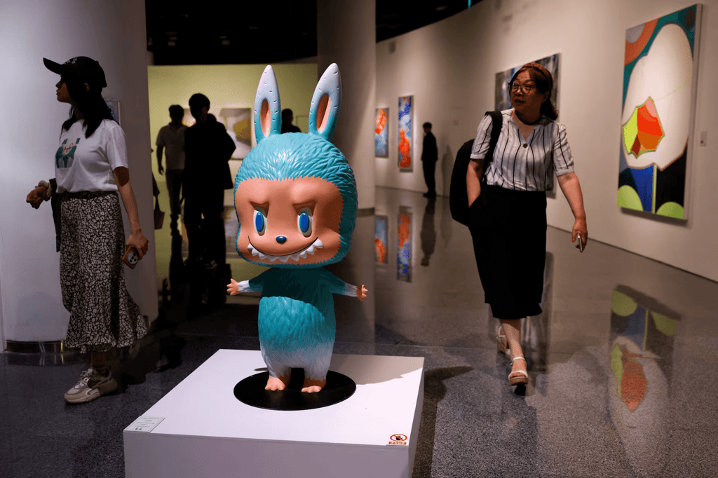 Labubu figure sold for over $150,000 at an auction