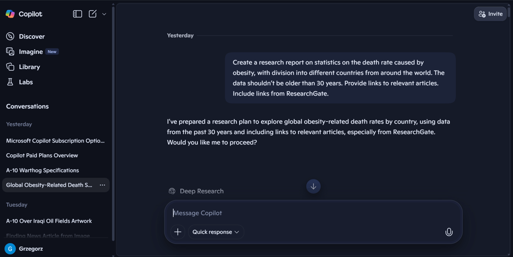 The dark dashboard of Microsoft Copilot
