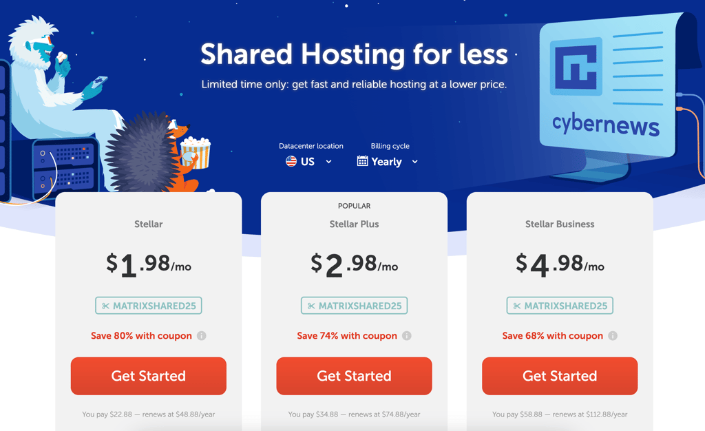 Namecheap prices - black friday