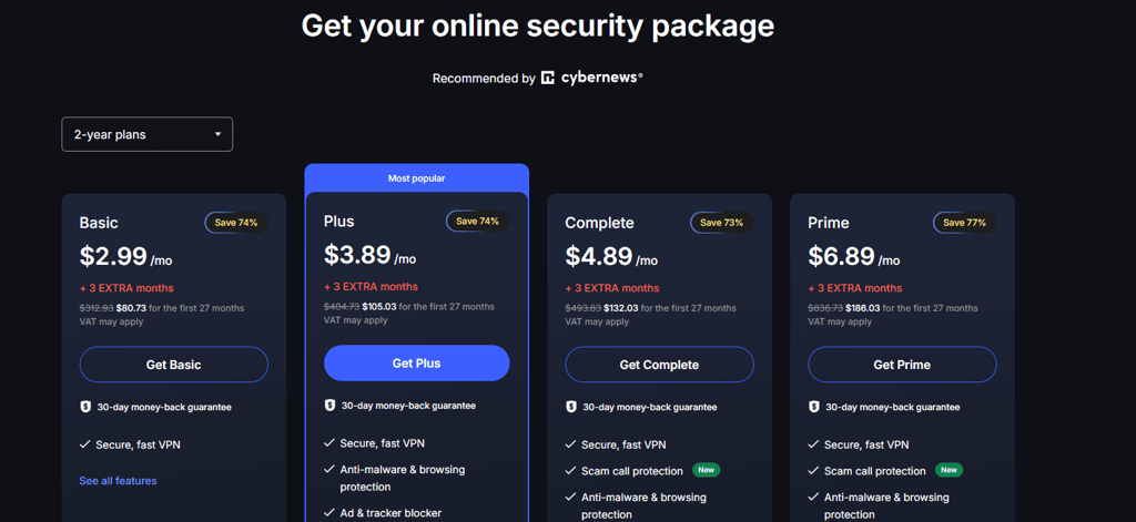 NordVPN Black Friday pricing