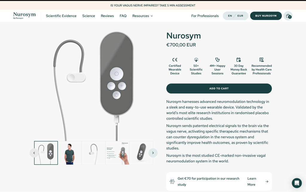 Nurosym add to cart