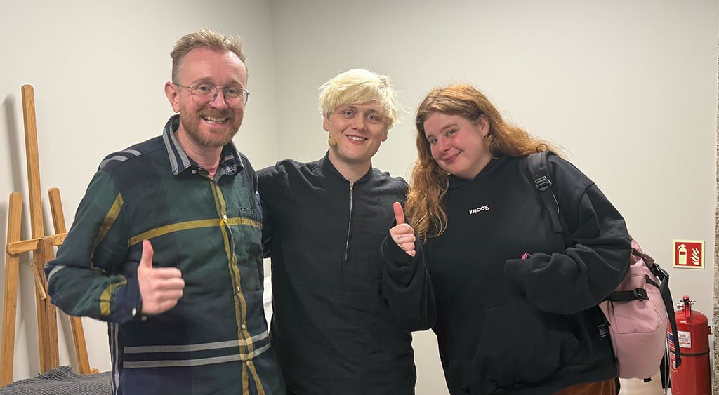 Oobah, Marcus, and Niamh