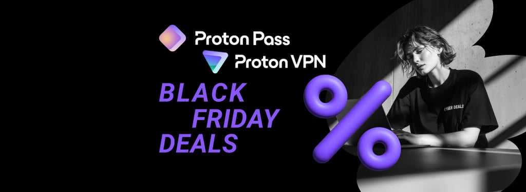 proton vpn proton pass black friday deals