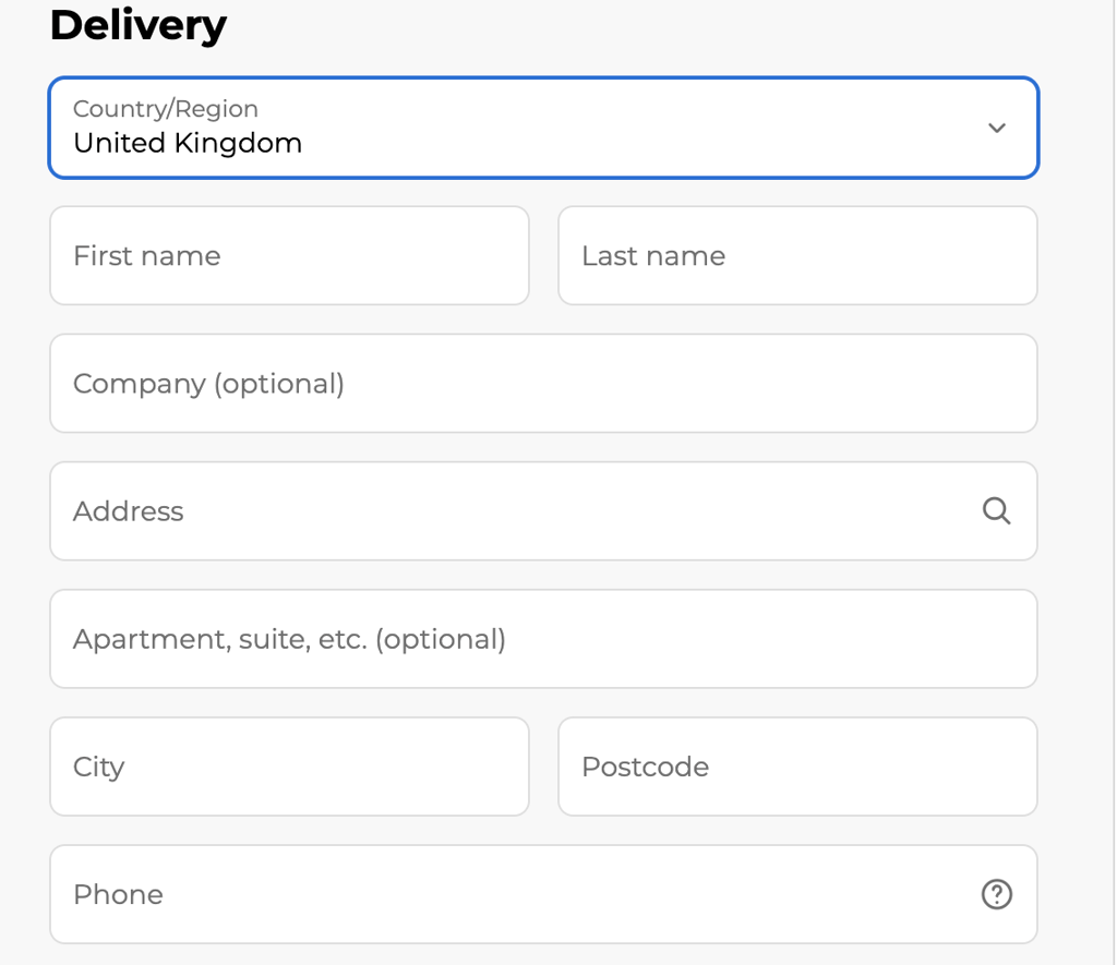 ringconn gen 2 checkout shipping details
