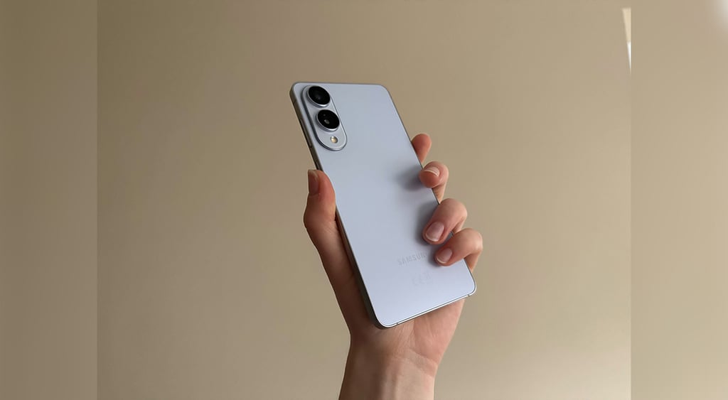 Samsung Gaalxy S25 Edge back