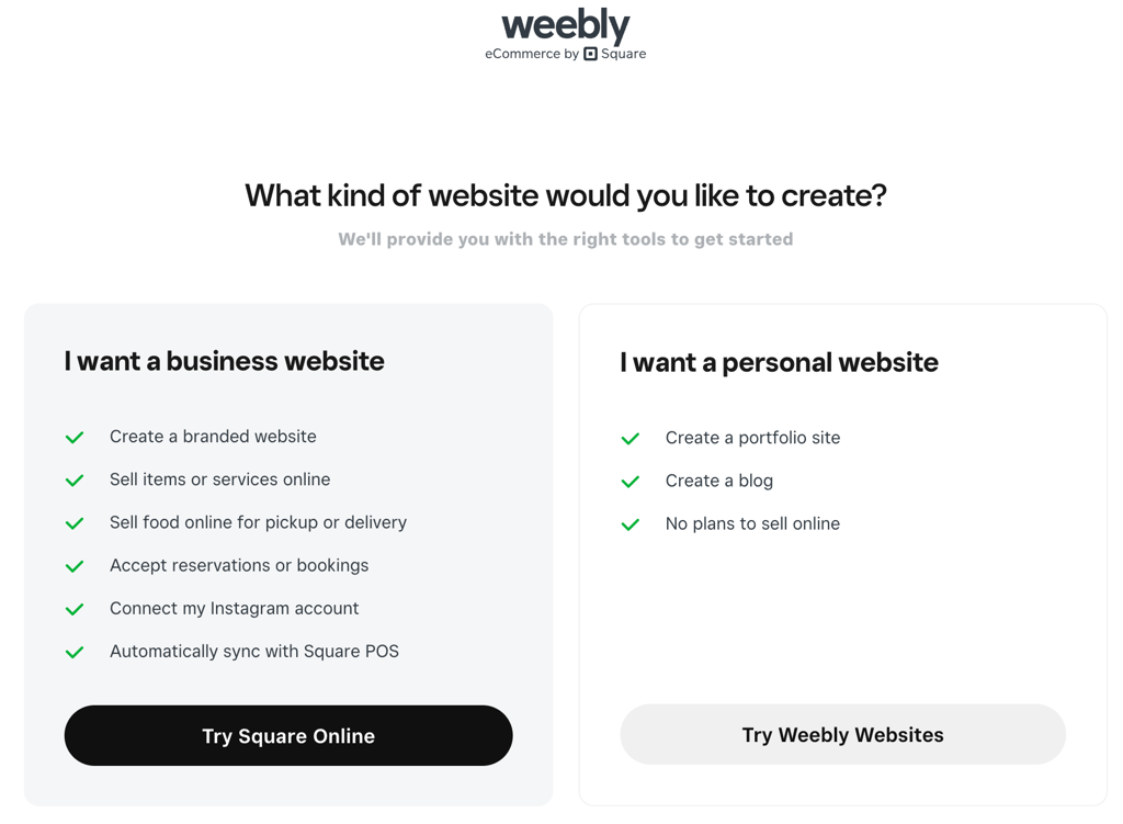 weebly coupon step 2