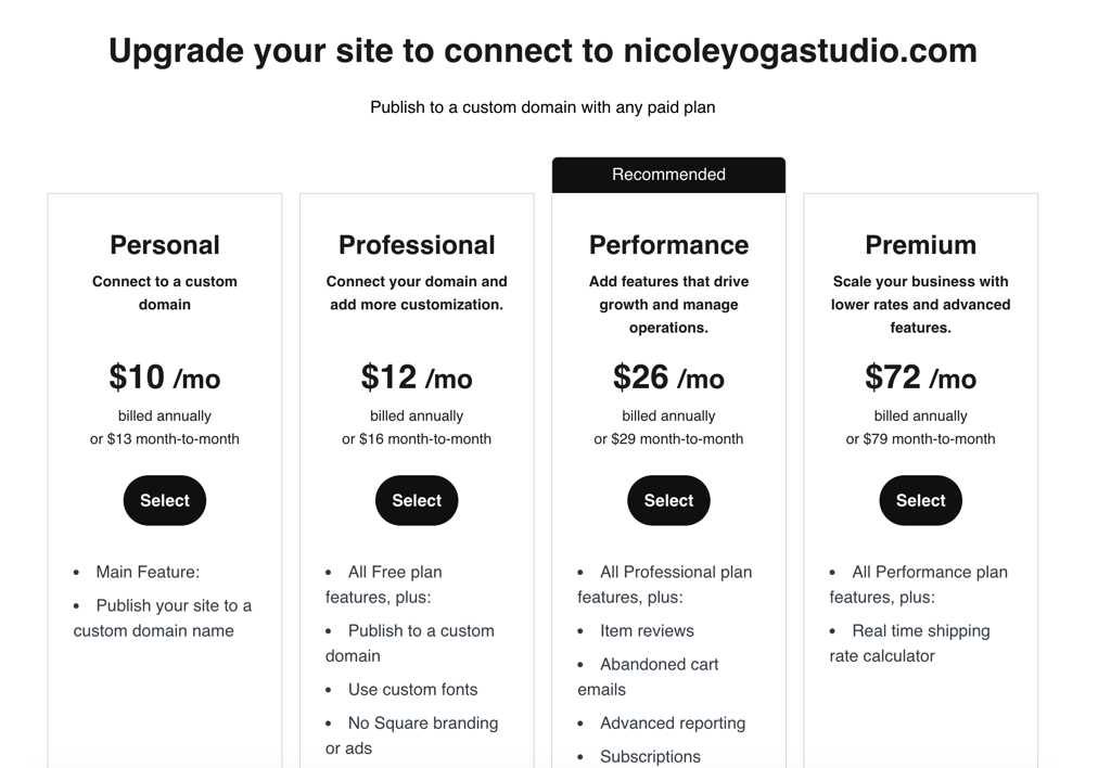 weebly coupon step 5