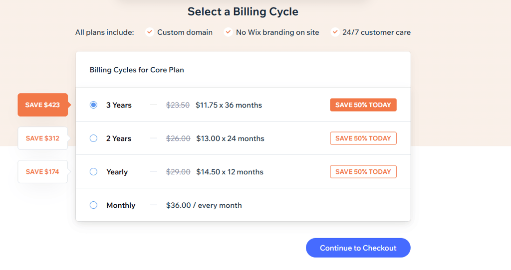 WIX plans November 2025