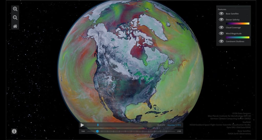 Platform's Earth overview