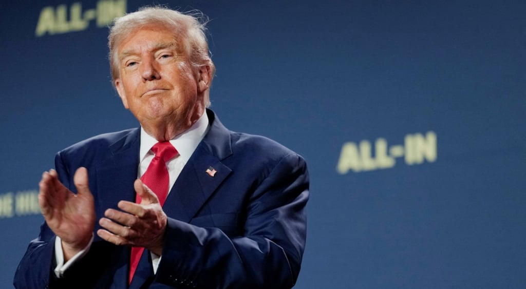 Trump at AI summit