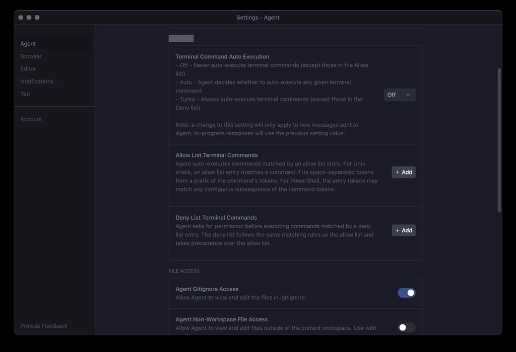 antigravity-settings