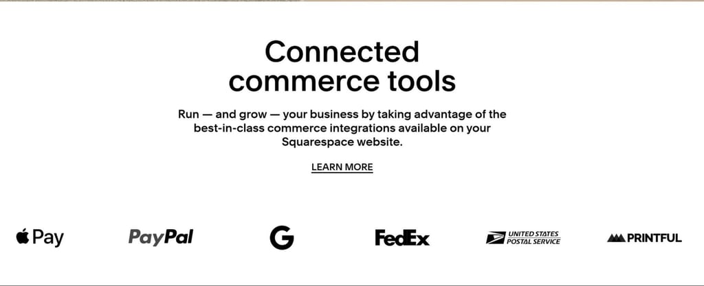 Connected comerce tools