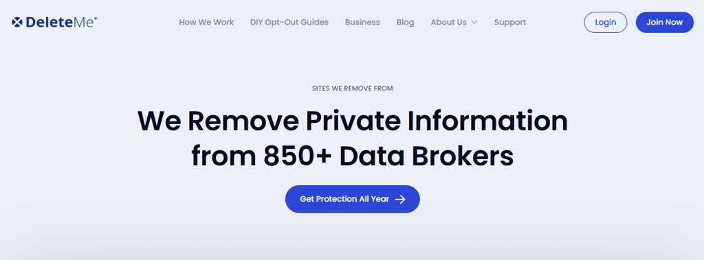 Deleteme data brokers