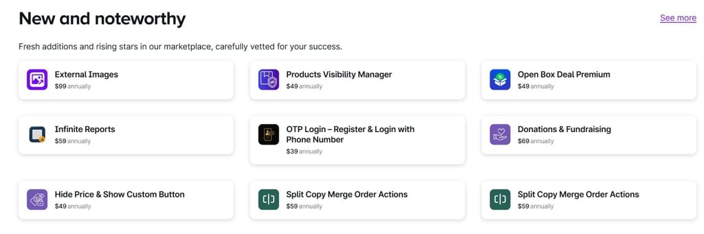 Extended choice of additional business and eCommerce features among WooCommerce extensions