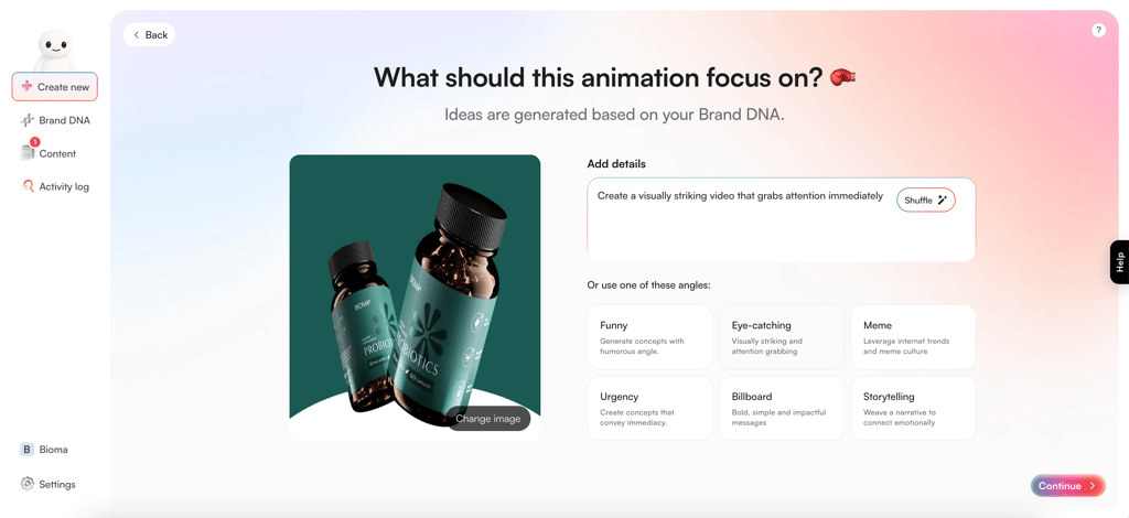 Holo image to video feature