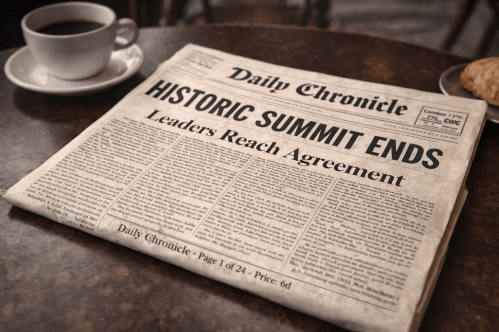 Newspaper generated by GPT Image 1.5