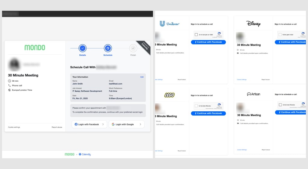 Push Security - Calendly invites