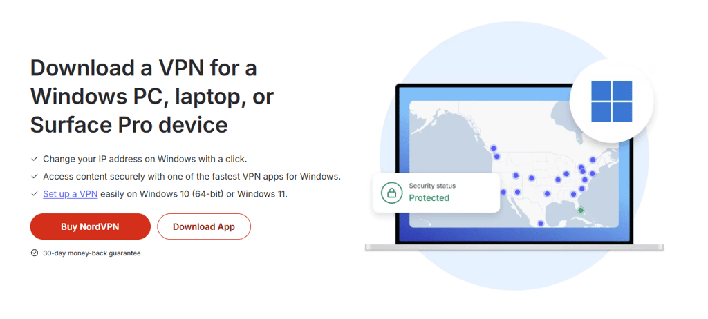 nordvpn download screen november 2025