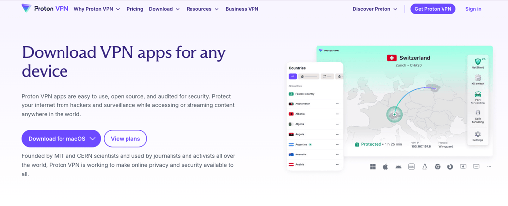 Download Proton VPN