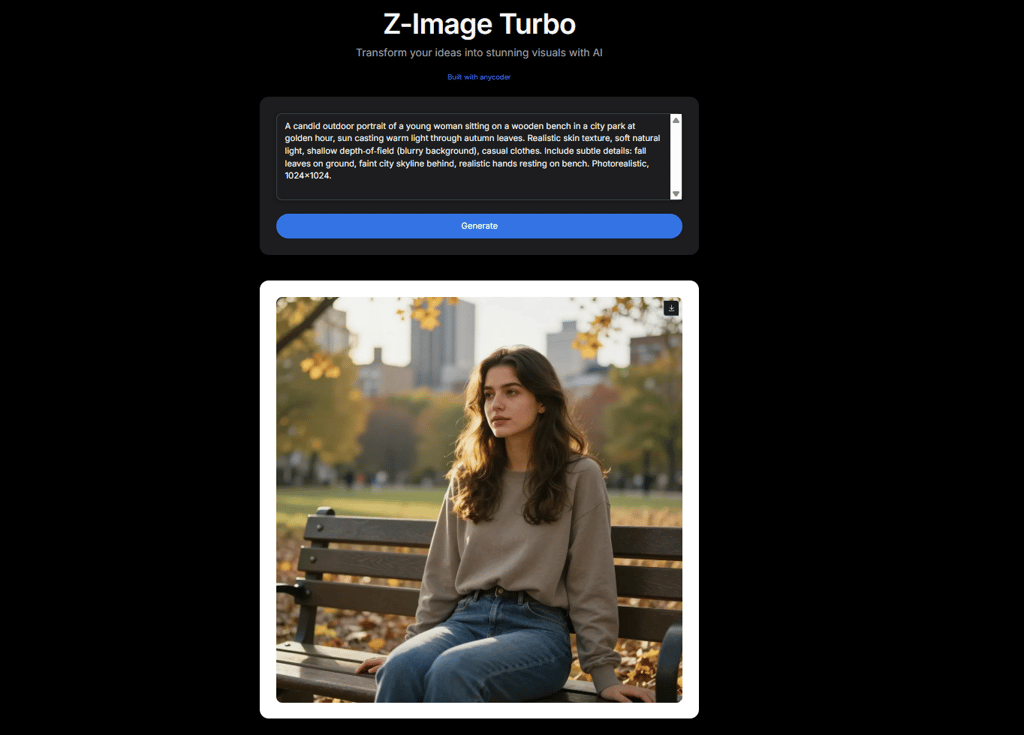 Z-Image generated images felt too polished