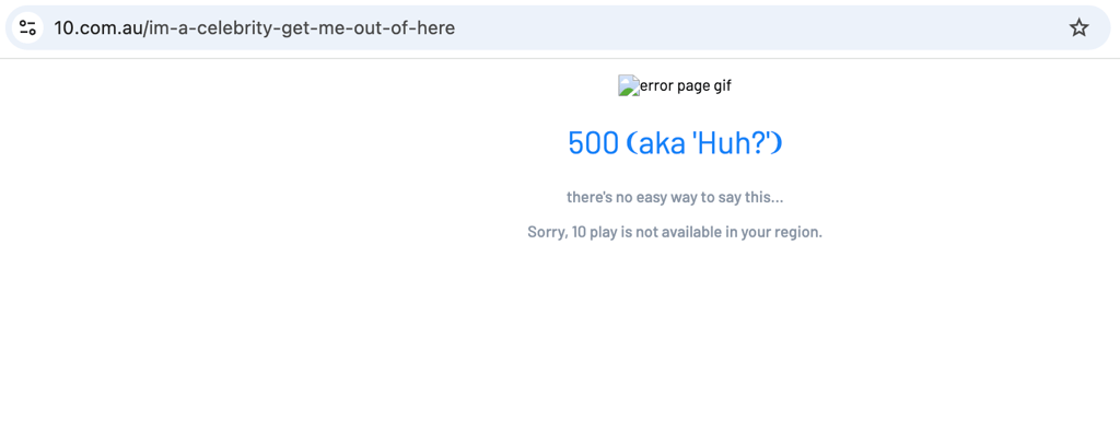 10play error message