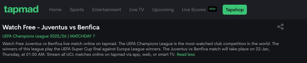 Juventus-Benfica