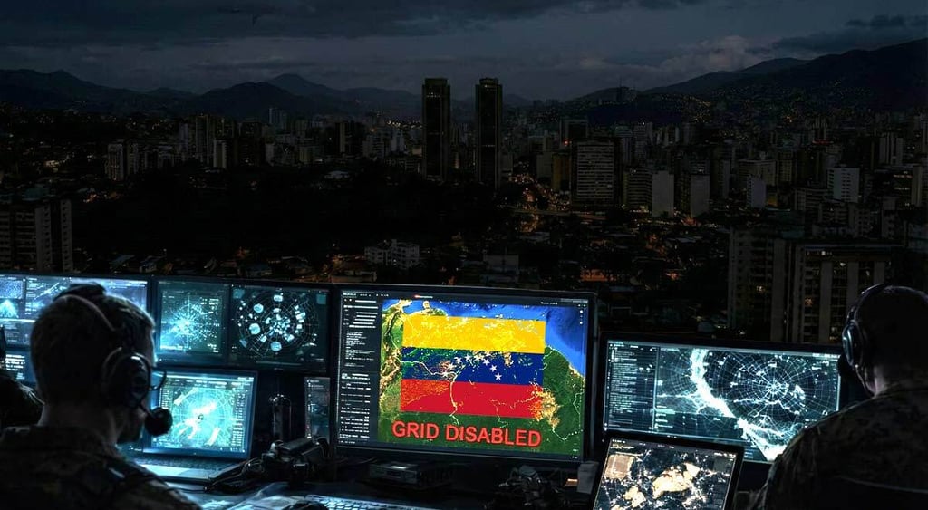 How the US shut down power in Caracas