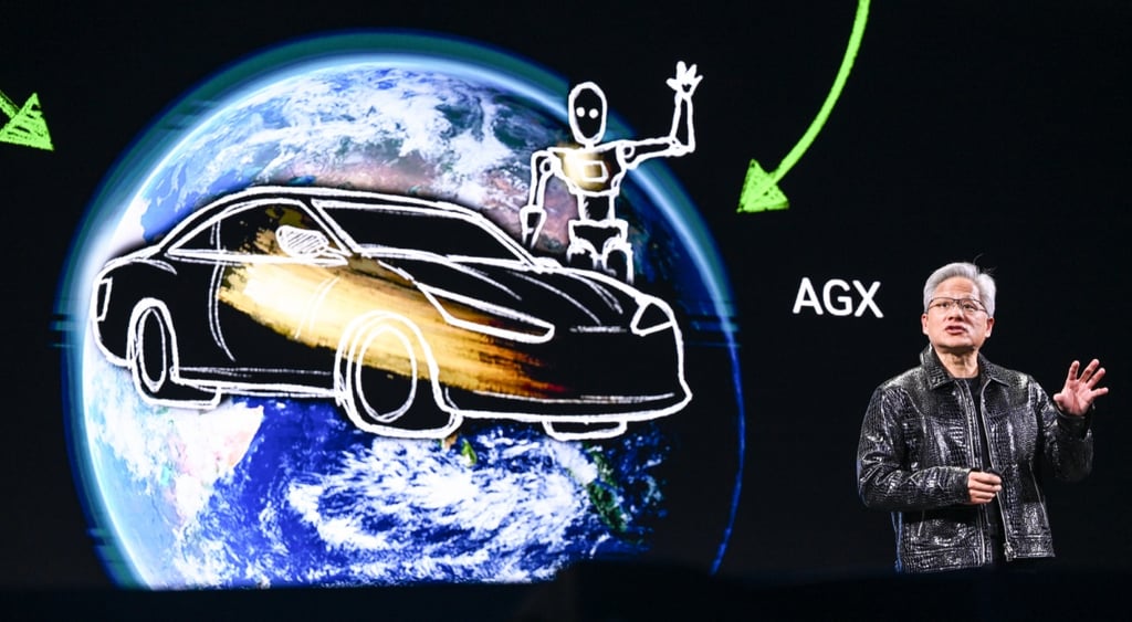 CES 2026 Nvidia CEO Jensen Huang  - Auto self-driving software